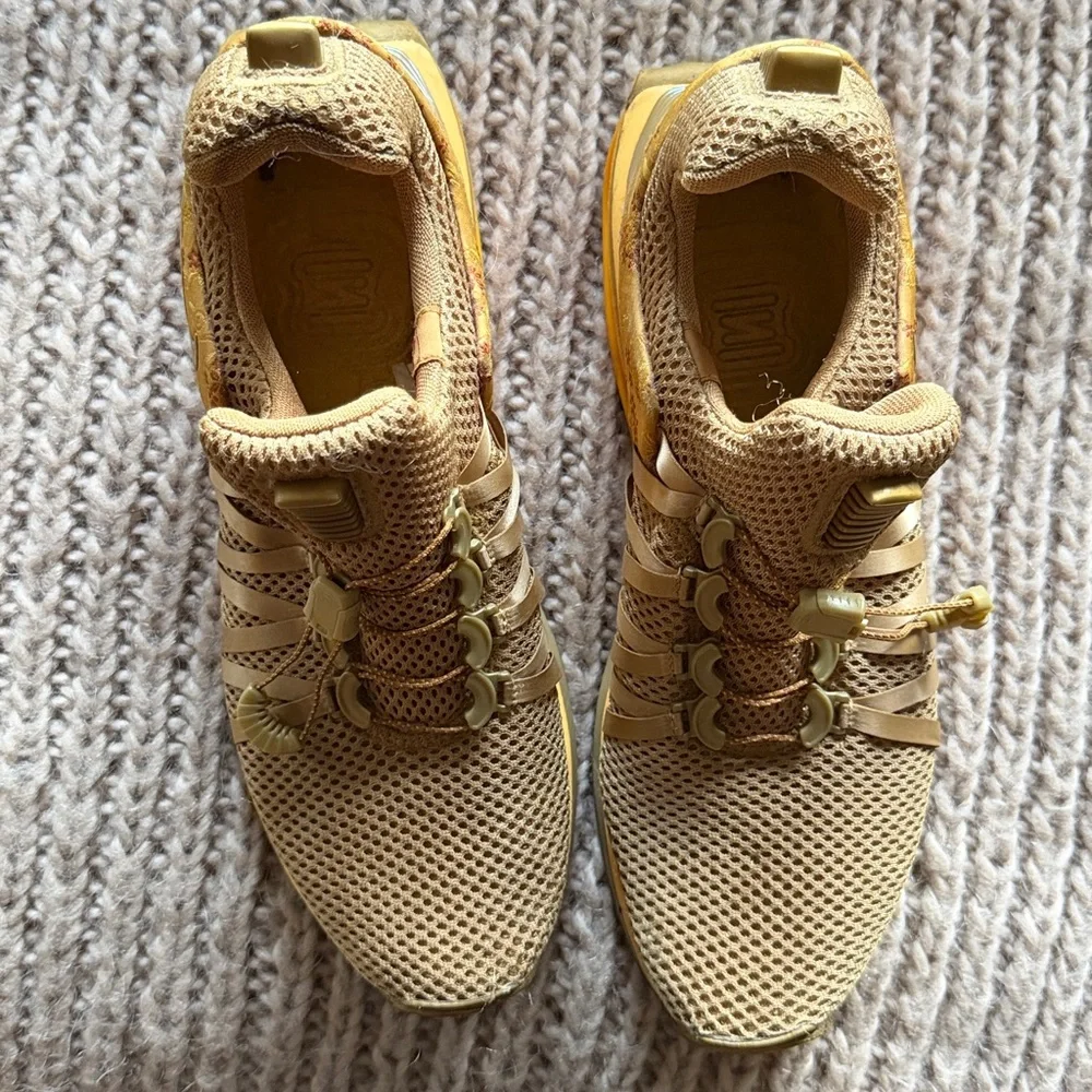 Nike Gold and Mustard Athletic Shoes